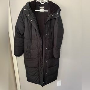 Abercrombie puffer coat size M